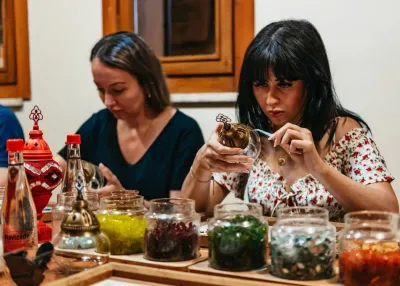 Traditional Turkish Mosaic Lamp Workshop — photo 1