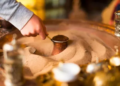 Turkish Coffee Workshop Istanbul | Sand Brewing Experience — photo 7