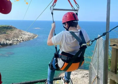 Zippline Adventure Entry Ticket at Sile Lighthouse — photo 1