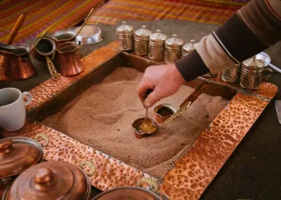 Turkish Coffee Workshop Istanbul | Sand Brewing Experience — photo 6